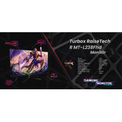 Turbox RaiseTech R MT-L238Fhd 5ms 75Hz Vga Hdmi 1920x1080 23.8" Monitör(Frameless)